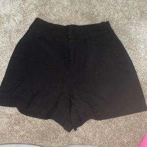 Black shorts